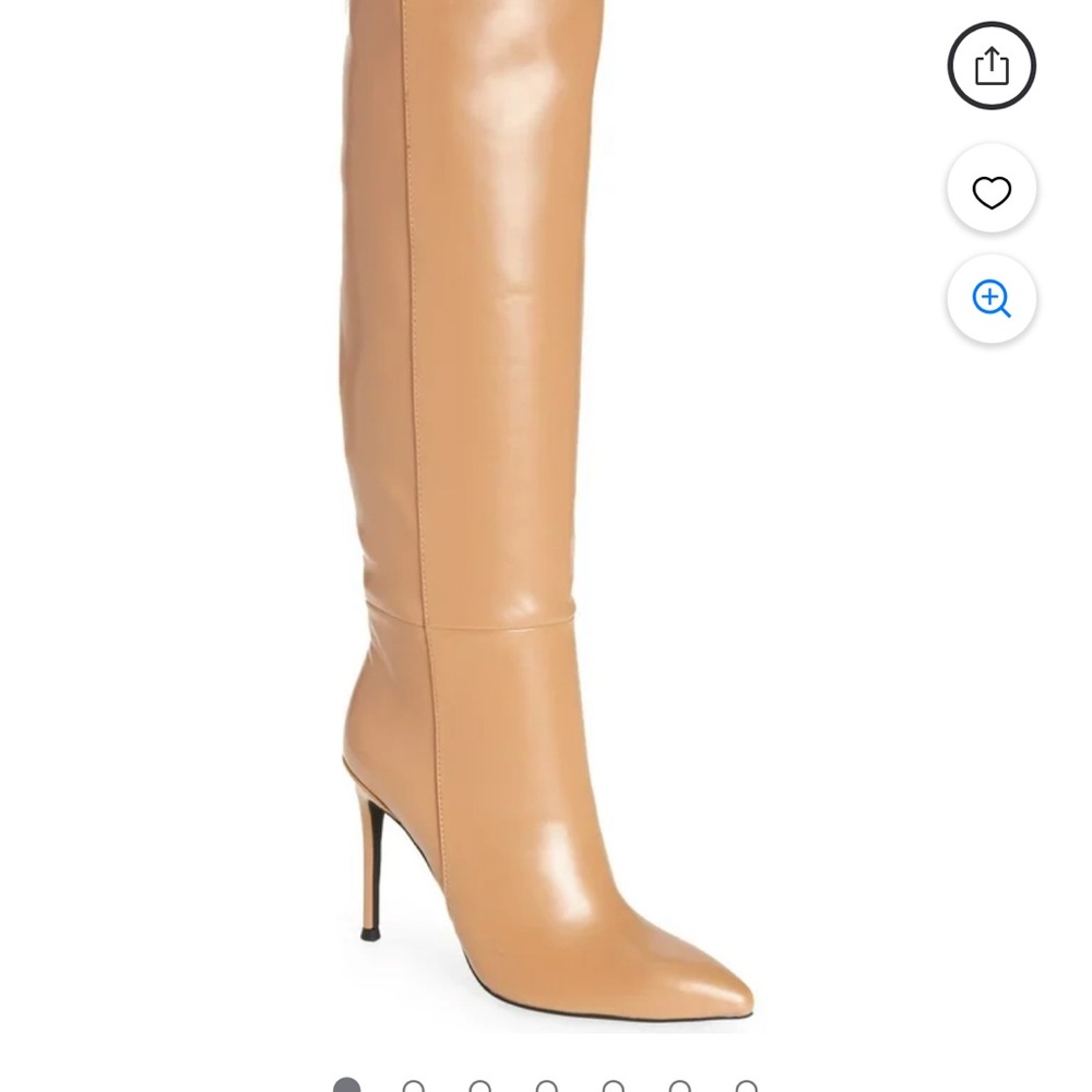 Jeffrey Campbell Tan Knee-High Women's Boots